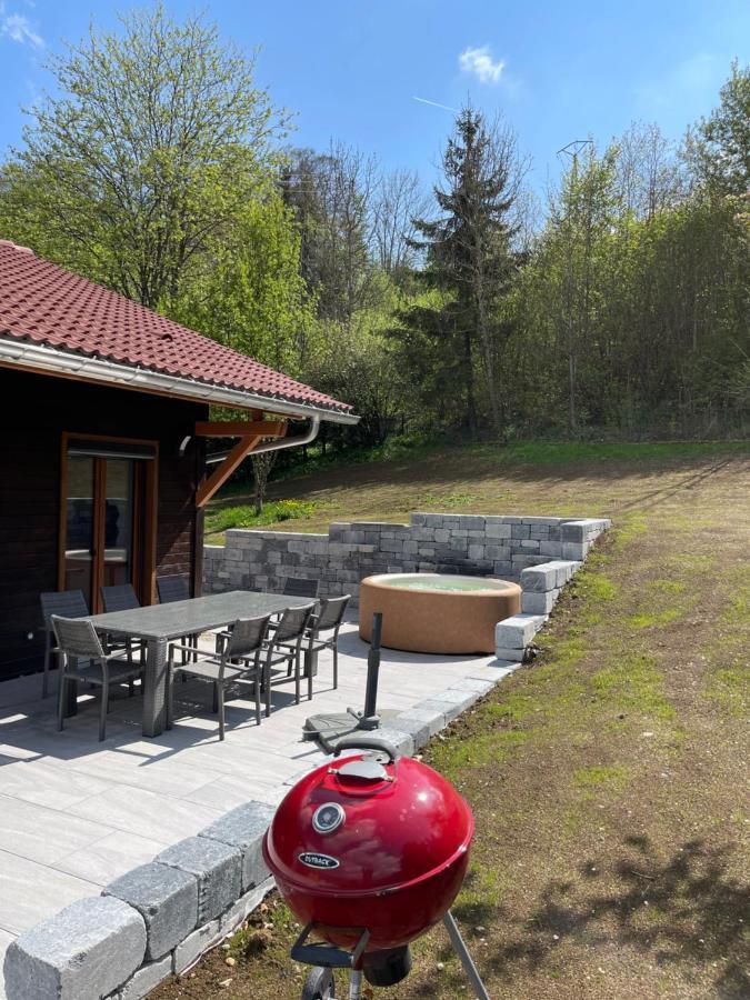 Chalet-Michel Avec Spa Montperreux Buitenkant foto