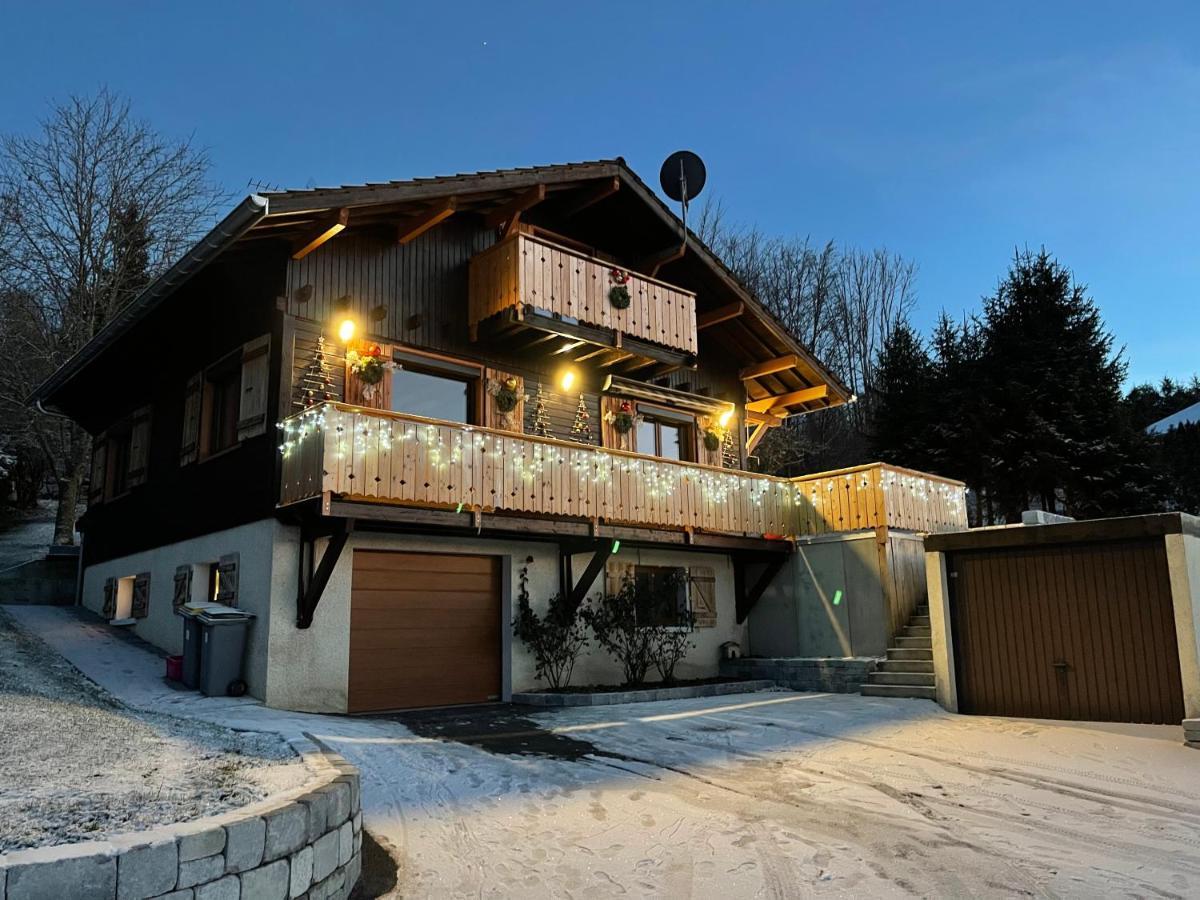 Chalet-Michel Avec Spa Montperreux Buitenkant foto